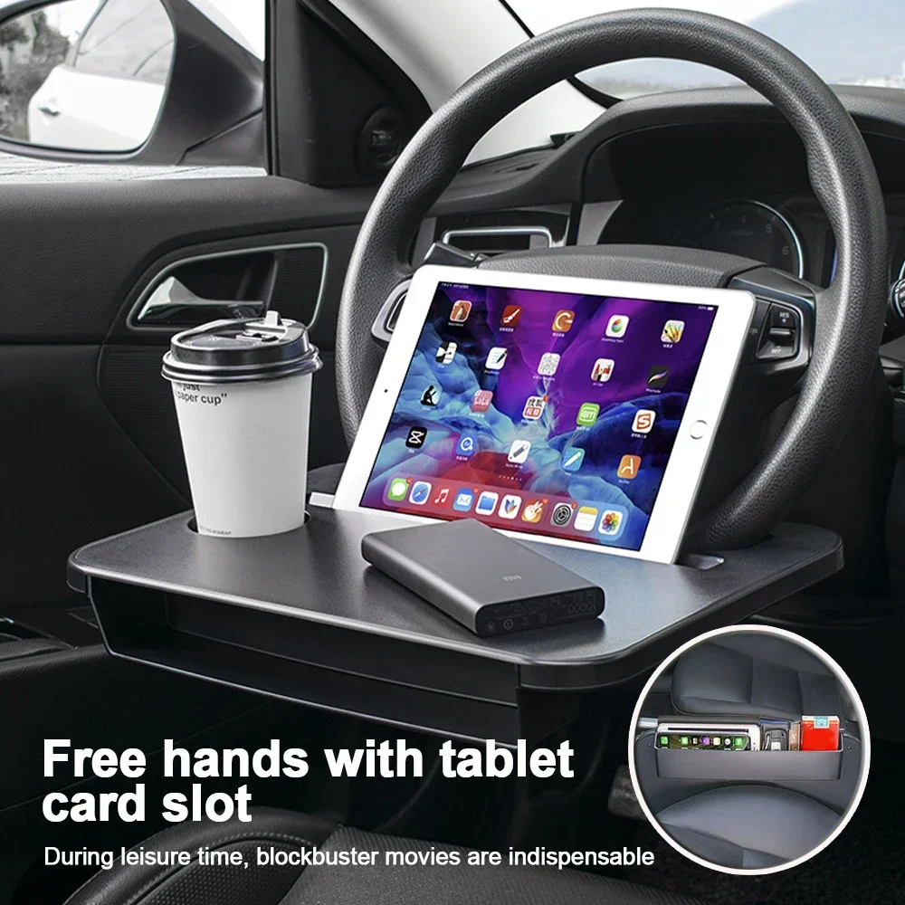 Car Seat Organizer - Multi-used Car Tray Laptop Desk Pad