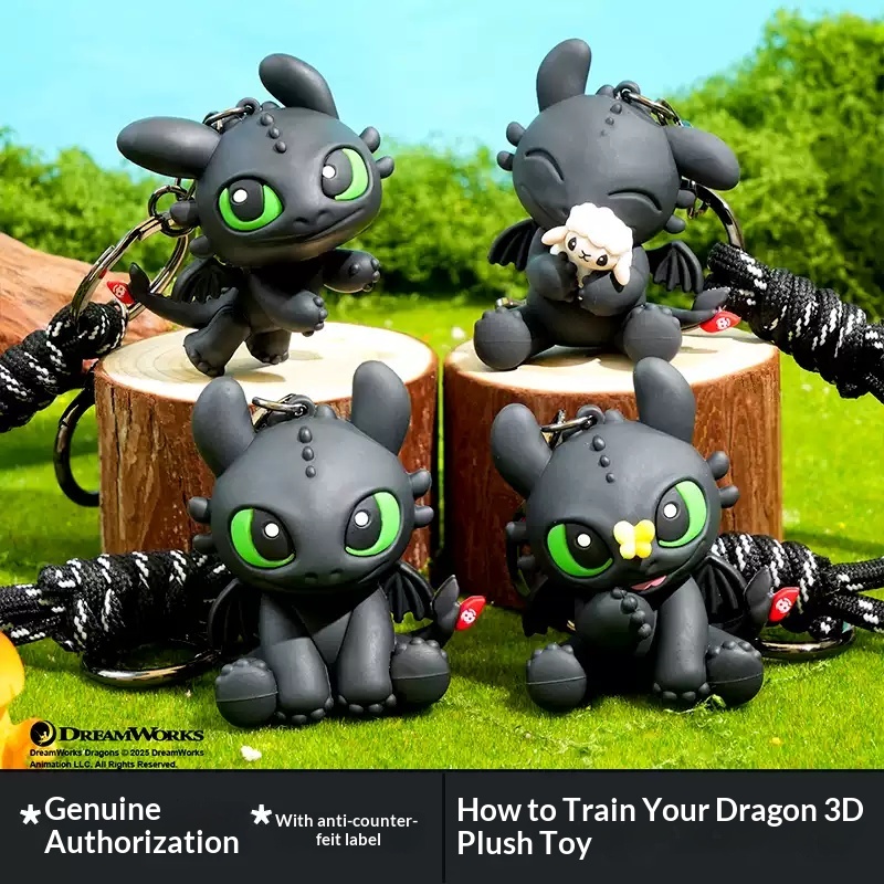 Car Accessories Quirky - Authentic Dragon Taming Master Flying Toothless