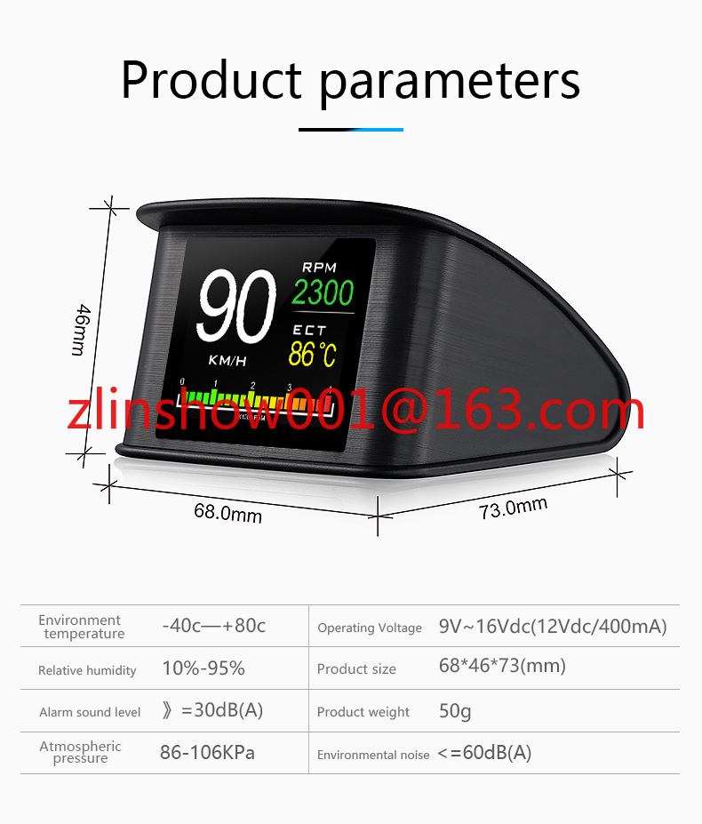 Obd2 Scanner - Universal P10 OBD2 Scanner BrakeTest Tool