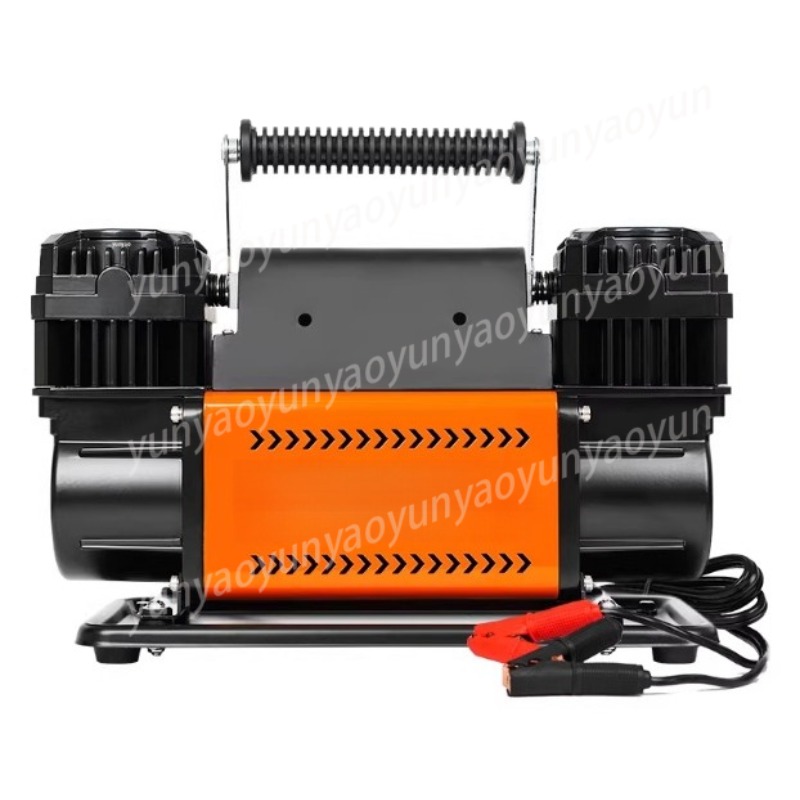 Car Portable Tire Inflator - High Power Double Cylinder Car Tire
