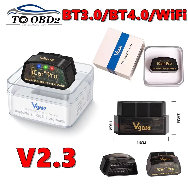 Obd2 Scanner - Vgate iCarpro ELM327 V2.3 Original OBD2