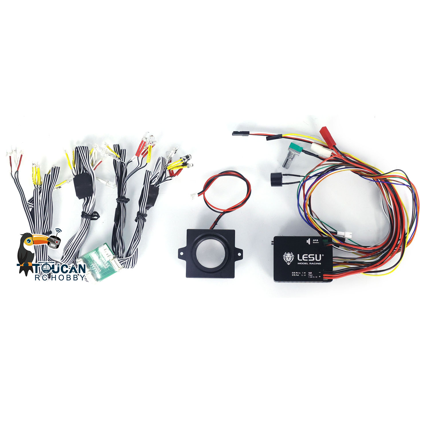 Car Accessories Sound System - SALE LESU RC Parts Light Sound