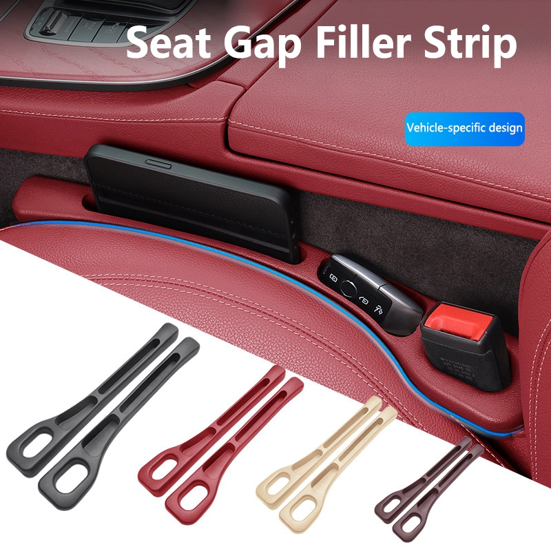 Car Accessories Quirky - 2pcs Car Seat Gap Filler for