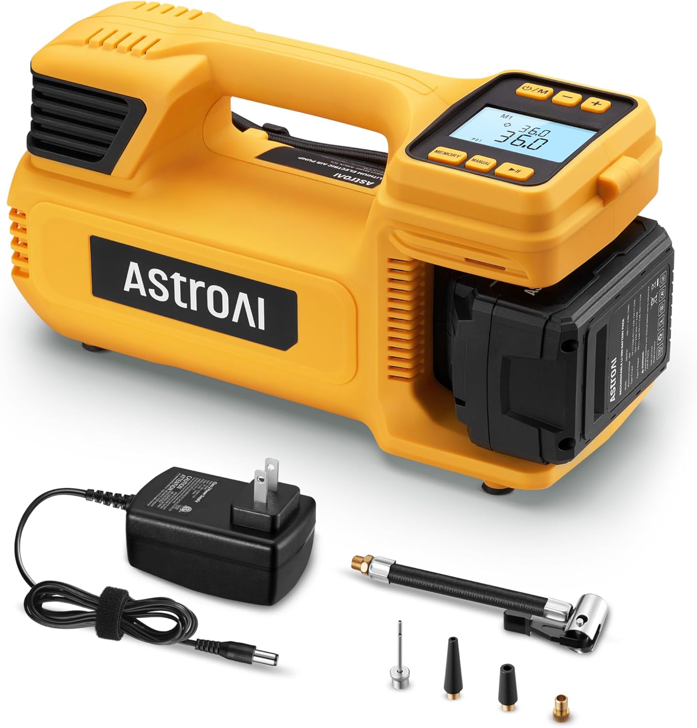 Car Portable Tire Inflator - Cordless Tire Inflator Portable Air Compressor,