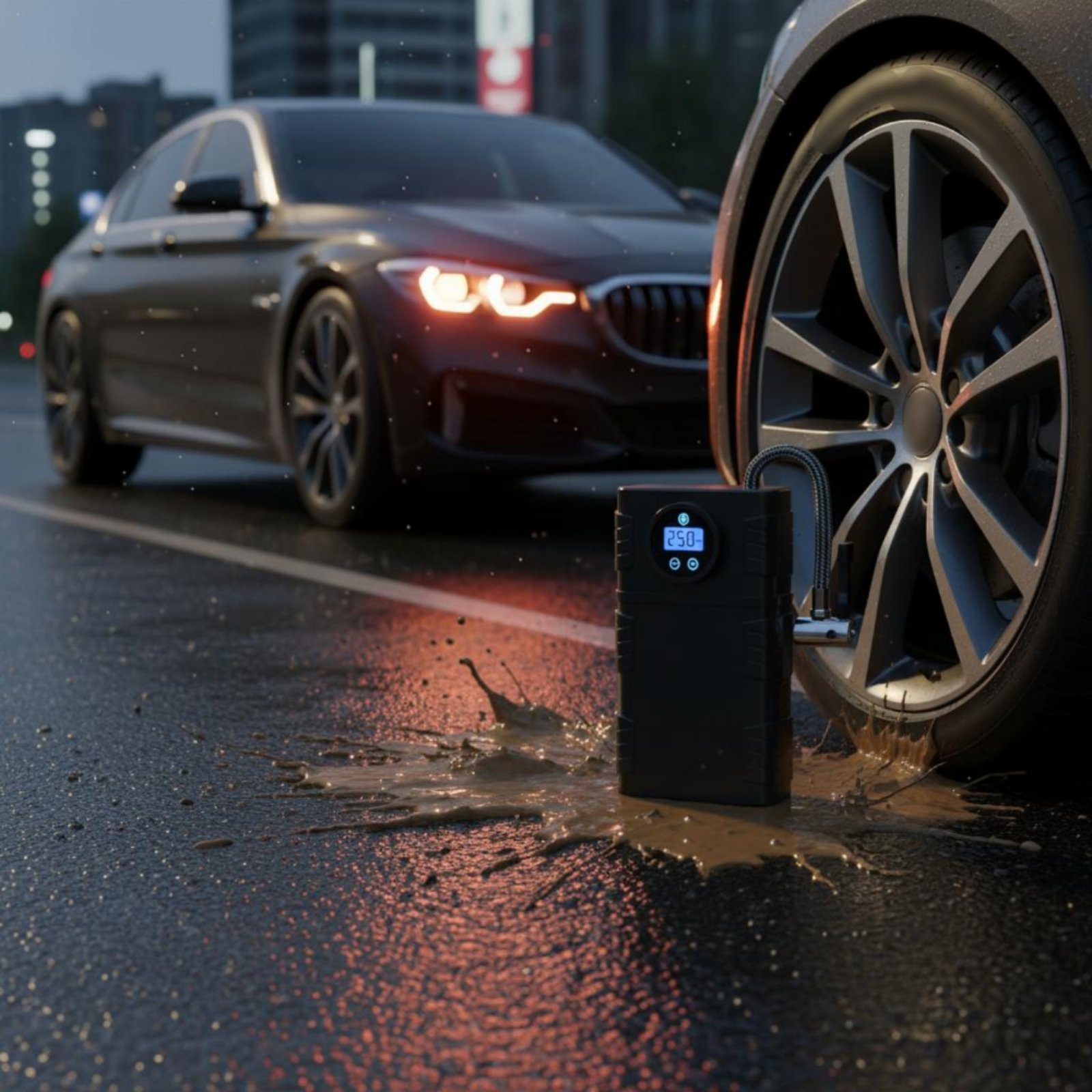 Portable Tire Inflator Cordles - Car Portable Tire Inflator 评论和价格