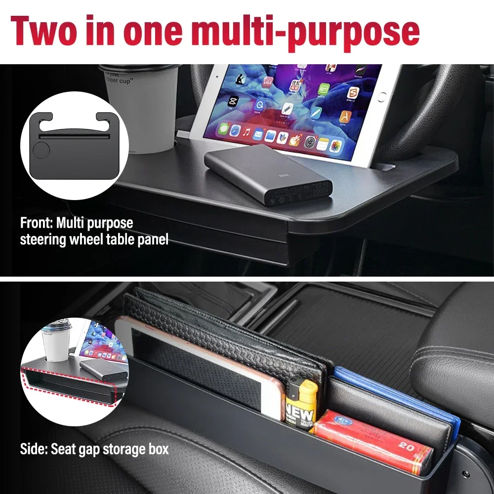 Multi-used Car Tray Laptop Des - Car Seat Organizer 评论和价格