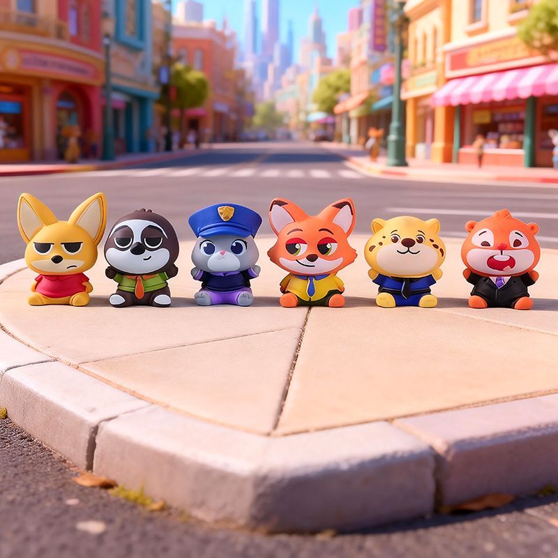Zootopia resin small figurine  - Car Accessories For Dashboard 评论和价格