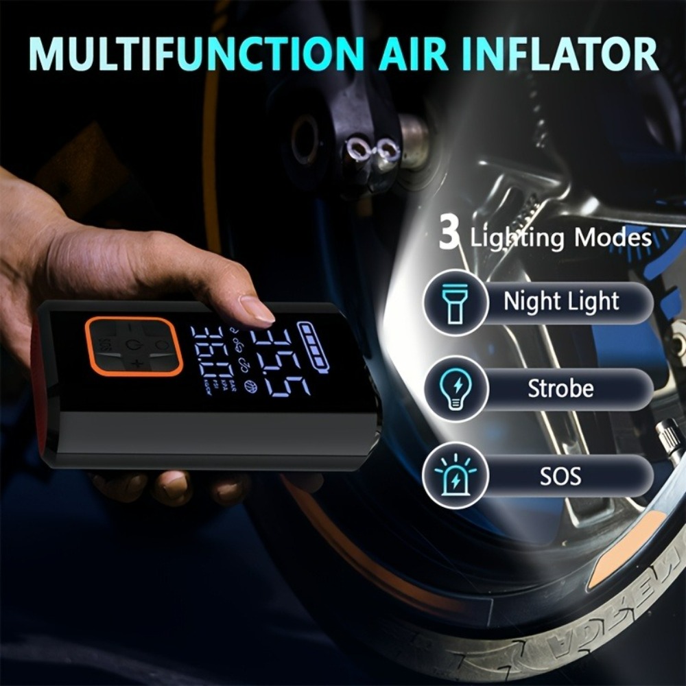 Portable Air Compressor Cordle - Car Portable Tire Inflator 评论和价格