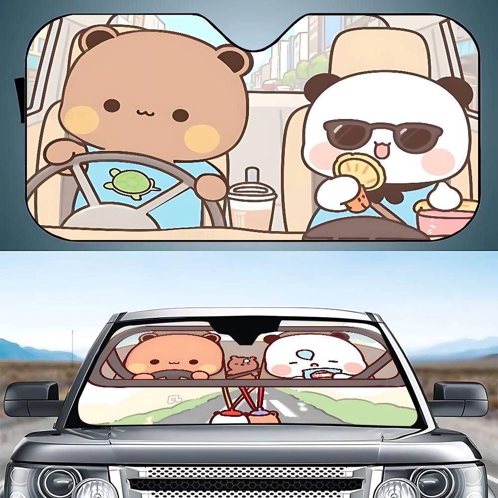 Cute D-Dudu Bubu Car Sunshade  - D.A.D Car Accessories 评论和价格