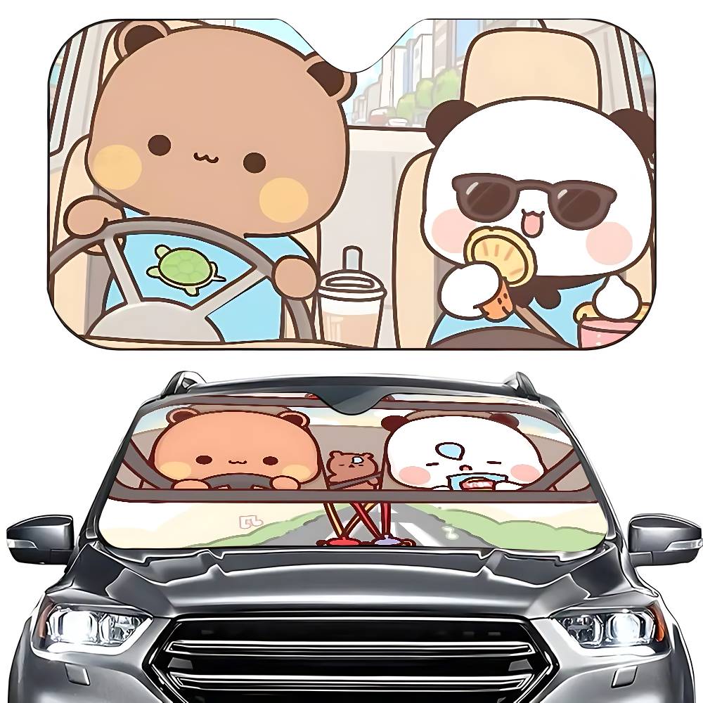 Cute D-Dudu Bubu Car Sunshade  - D.A.D Car Accessories 评论和价格