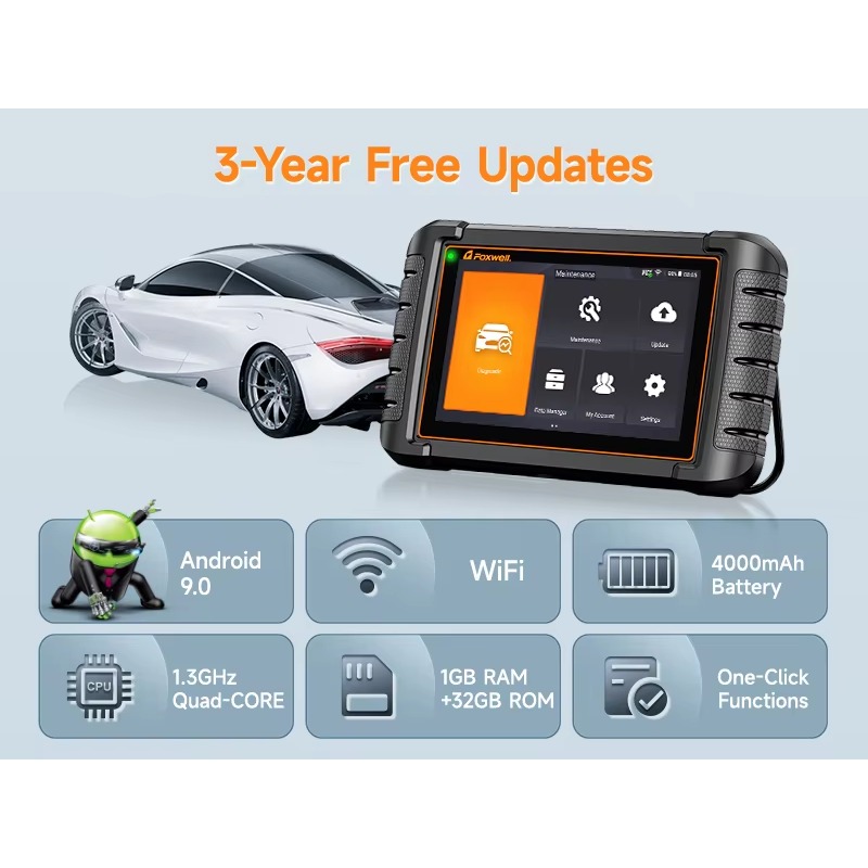 NT809BT OEM ODM Car Diagnostic - Obd2 Scanner 评论和价格