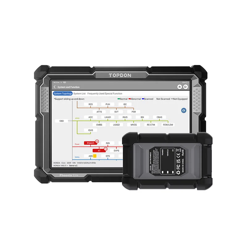 TOPDON PHOENIX ELITE Car Ecu U - Obd2 Scanner 评论和价格