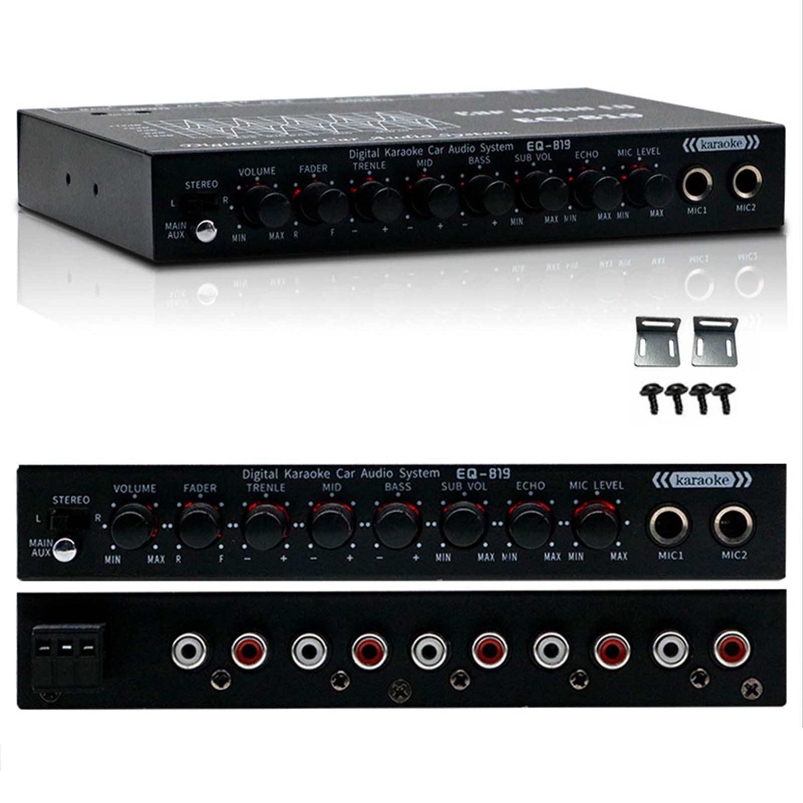 Car Audio Equalizer Black Soun - Car Accessories Sound System 评论和价格