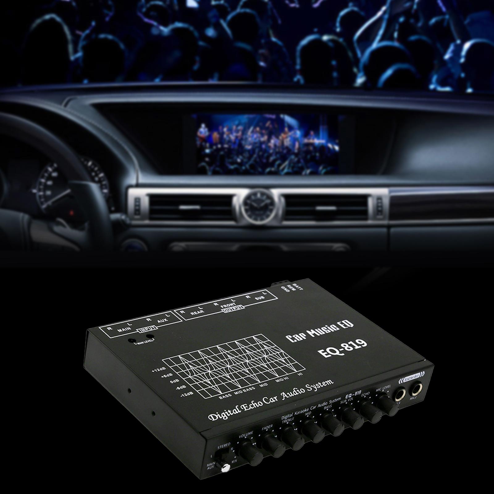 Car Audio Equalizer Black Soun - Car Accessories Sound System 评论和价格