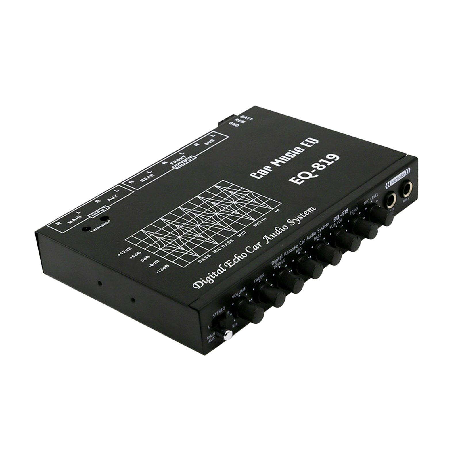 Car Audio Equalizer Black Soun - Car Accessories Sound System 评论和价格