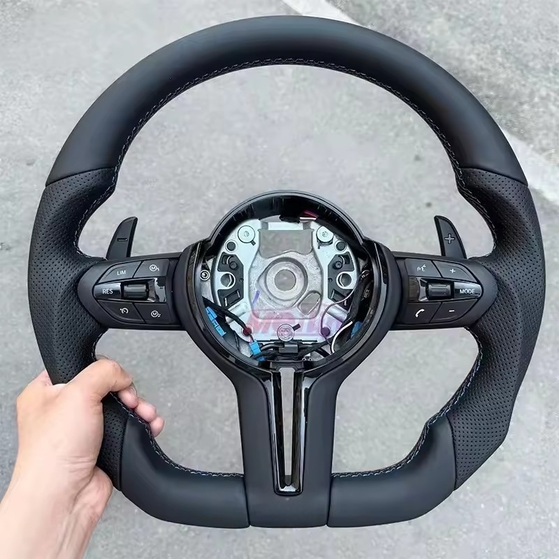 Car Steering Wheel Leather For - Car Accessories Kit 评论和价格