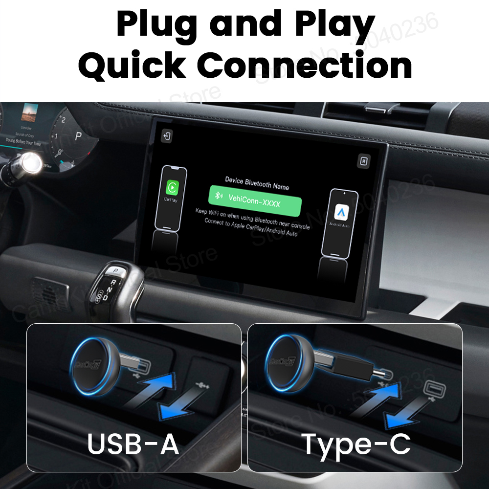 Mini Ultra 3 CarlinKit 5.0 Wir - Car Accessories Usa 评论和价格