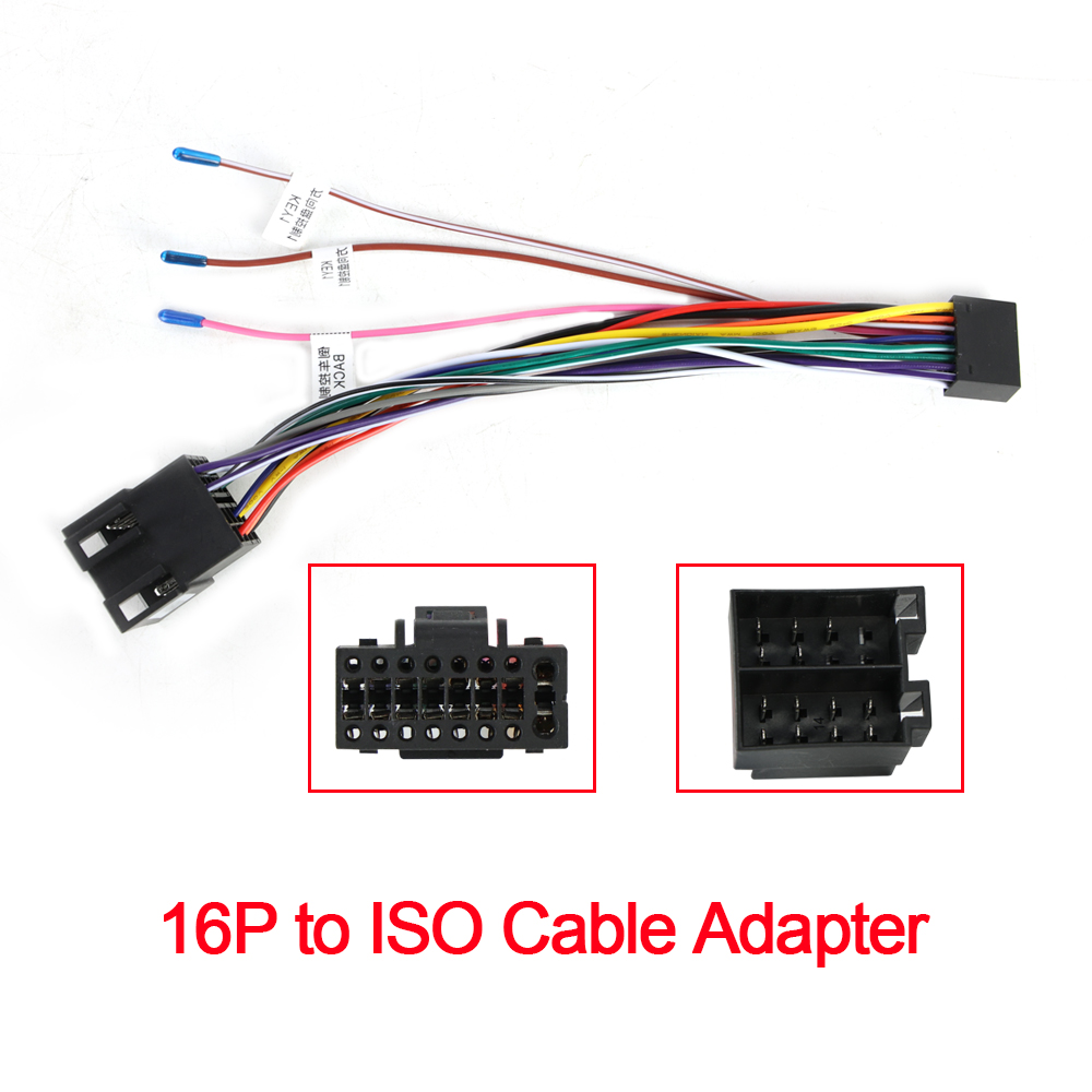16 Pin Plug Cable ISO Standard - Car Accessories Usa 评论和价格