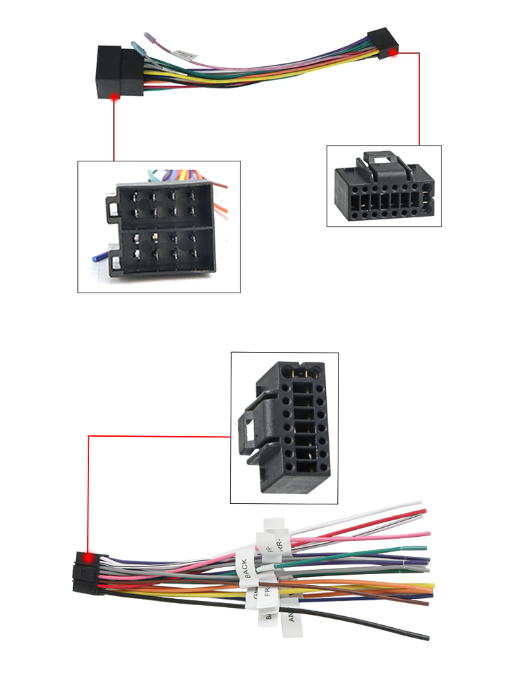 16 Pin Plug Cable ISO Standard - Car Accessories Usa 评论和价格
