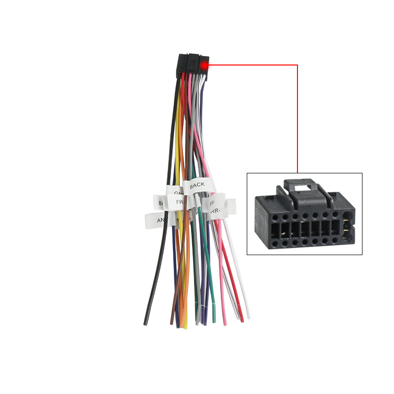 16 Pin Plug Cable ISO Standard - Car Accessories Usa 评论和价格