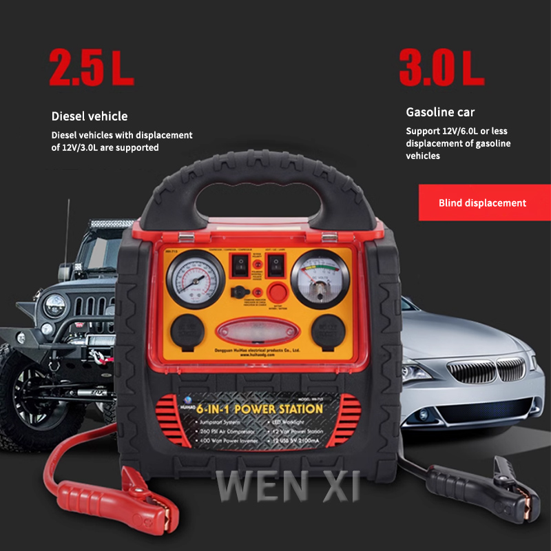 12/24V 22KMAH Portable Power S - Car Portable Tire Inflator 评论和价格