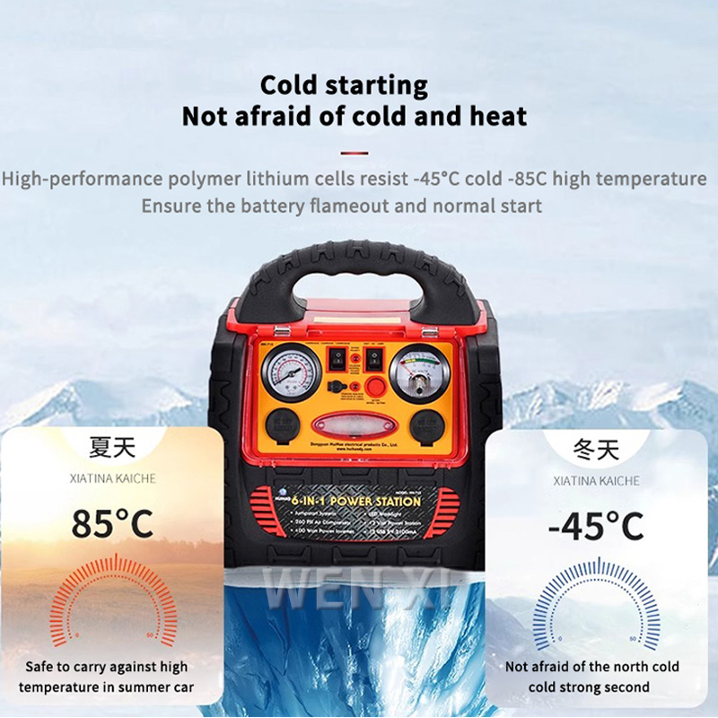 12/24V 22KMAH Portable Power S - Car Portable Tire Inflator 评论和价格