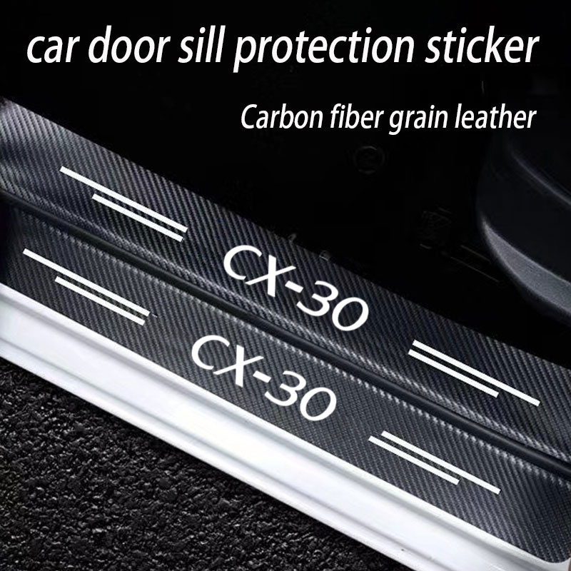 Car Door Sill Guard Plate Thre - Bumper Guard Protector 评论和价格