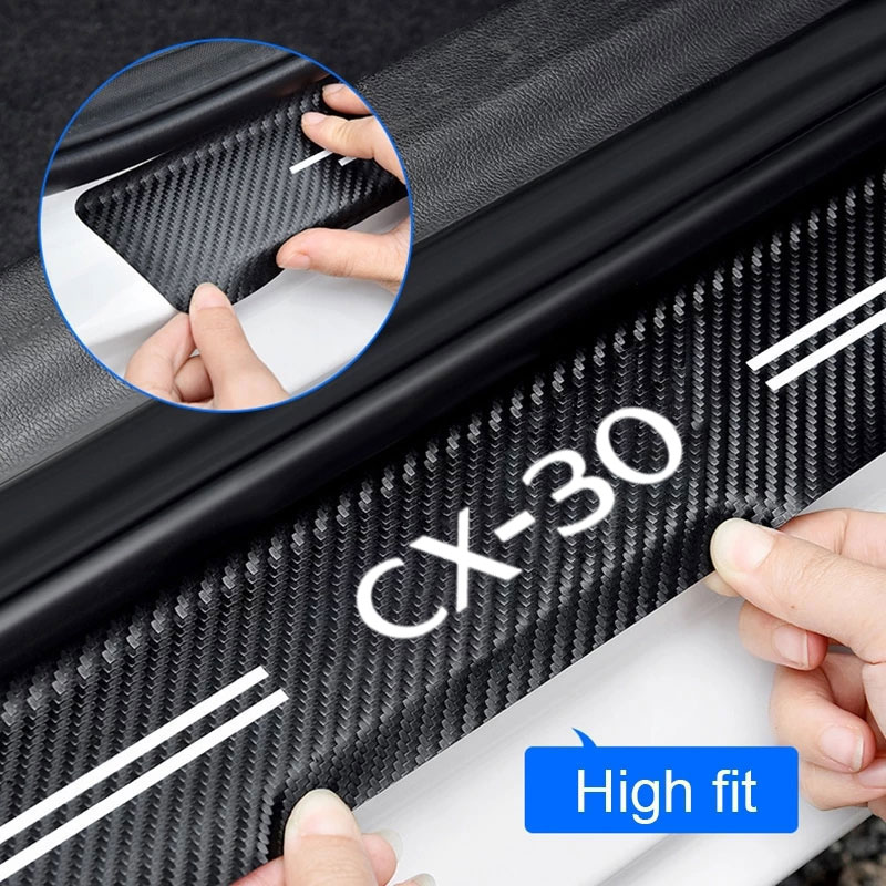 Car Door Sill Guard Plate Thre - Bumper Guard Protector 评论和价格