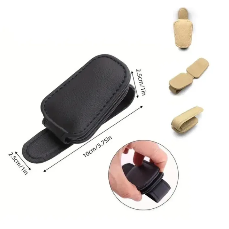 Car Sun Visor Glasses Case Hol - Car Accessories Kit 评论和价格