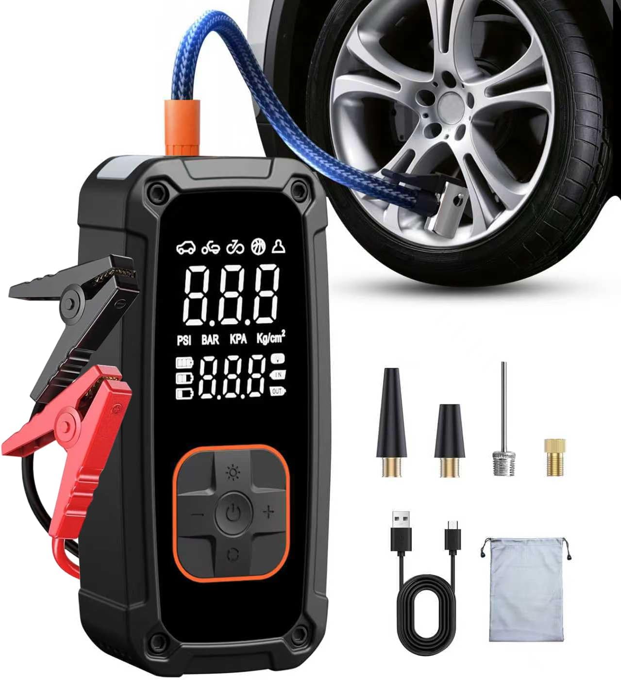 Portable Air Compressor Tire I - Car Portable Tire Inflator 评论和价格