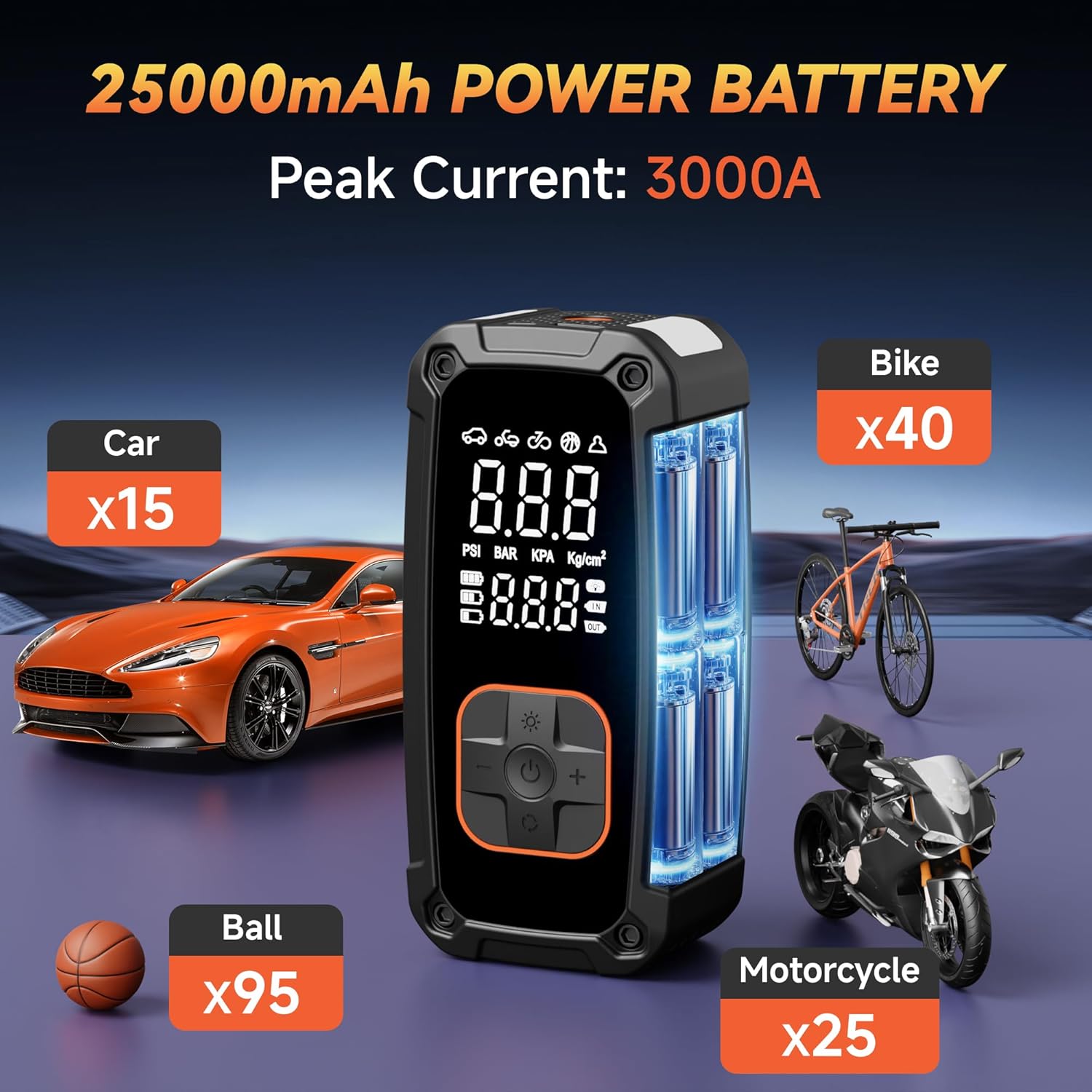 Portable Air Compressor Tire I - Car Portable Tire Inflator 评论和价格