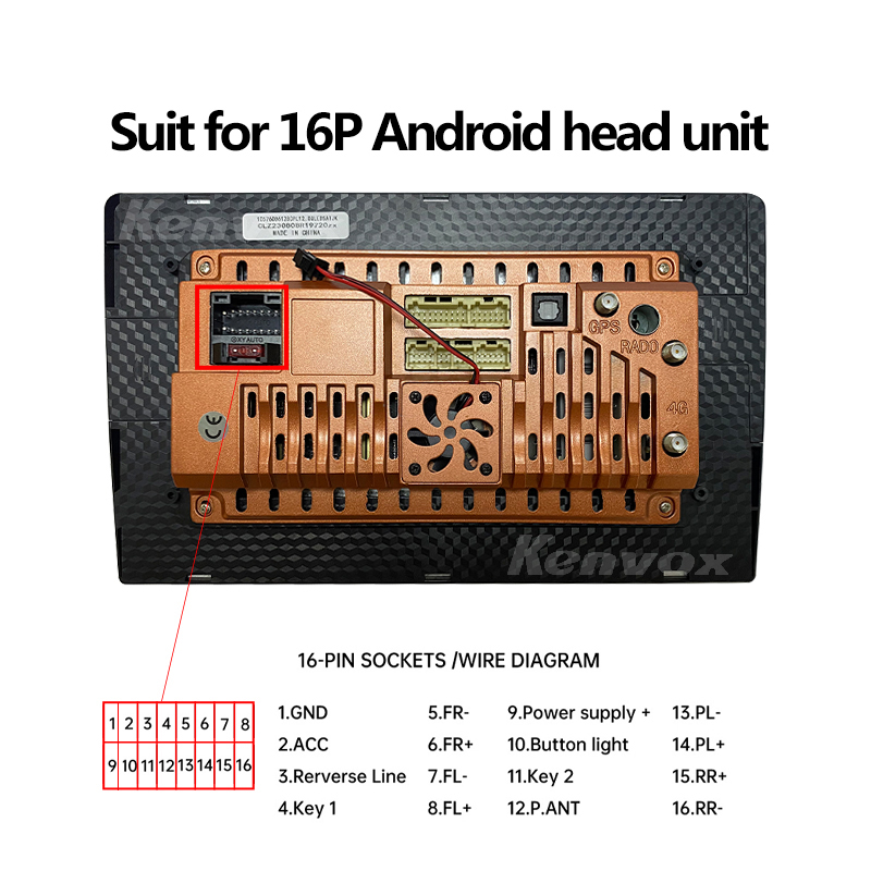 16pin Car Android Radio Stereo - Car Accessories Usa 评论和价格