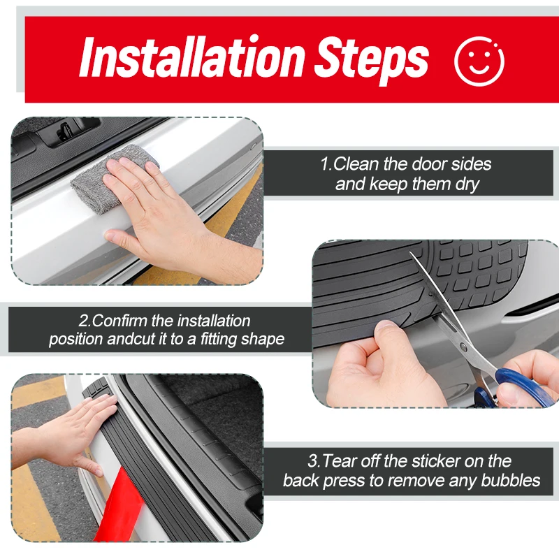 Universal Car Rear Bumper Prot - Bumper Guard Protector 评论和价格