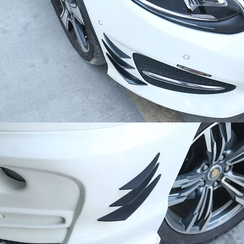 6pcs Universal Rubber Car Fron - Bumper Guard Protector 评论和价格