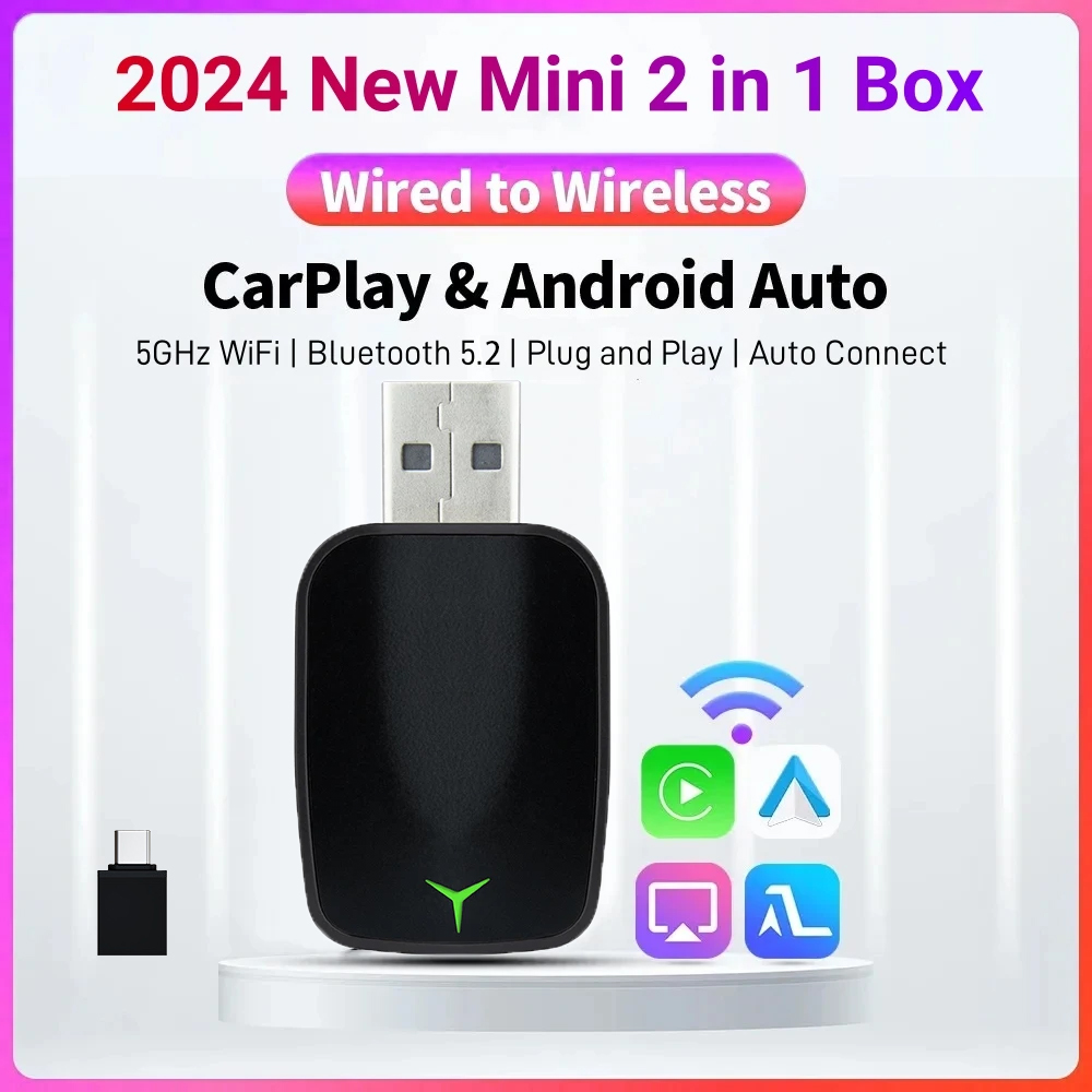 New Wired To Wireless Carplay  - Car Accessories Usa 评论和价格