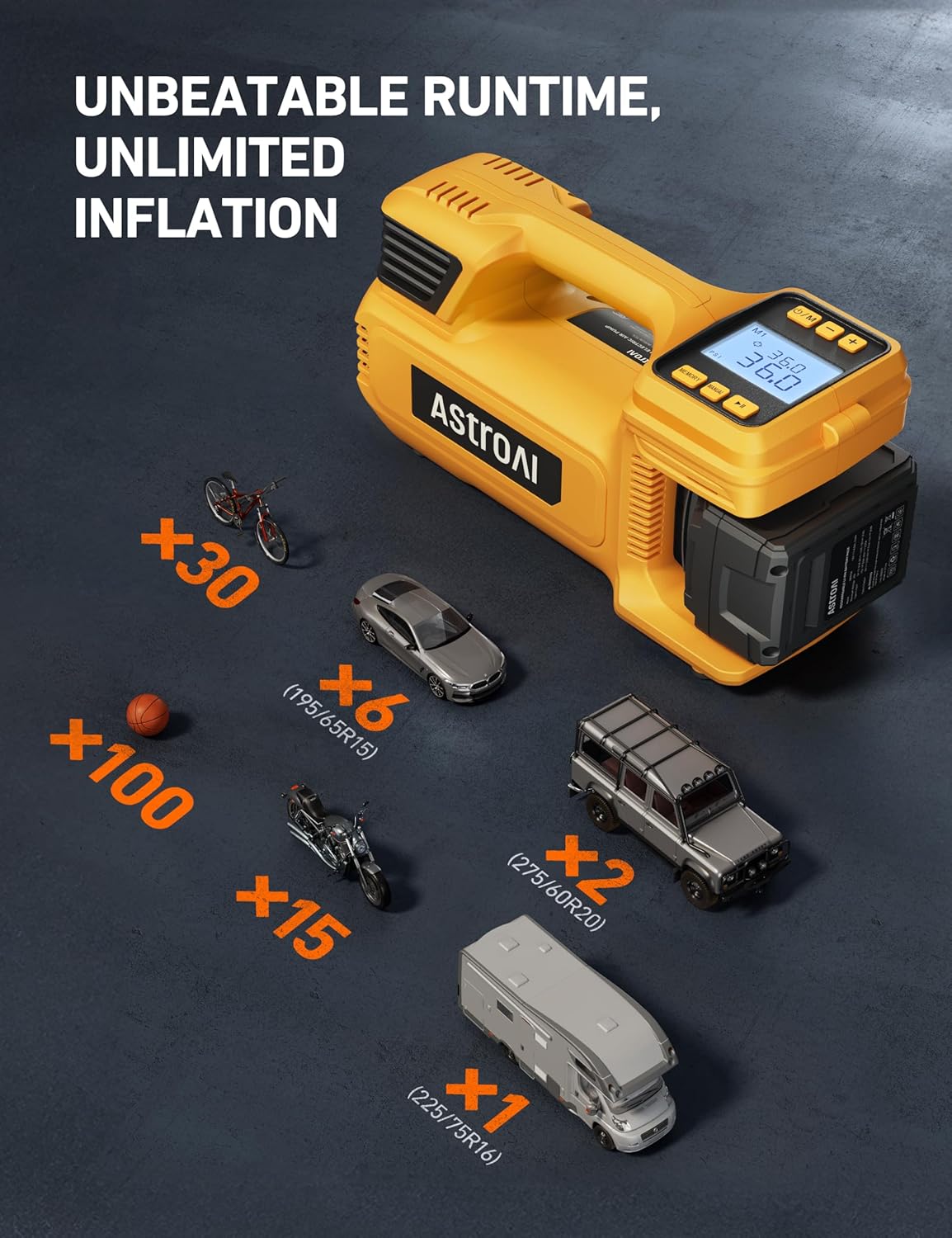 Cordless Tire Inflator Portabl - Car Portable Tire Inflator 评论和价格
