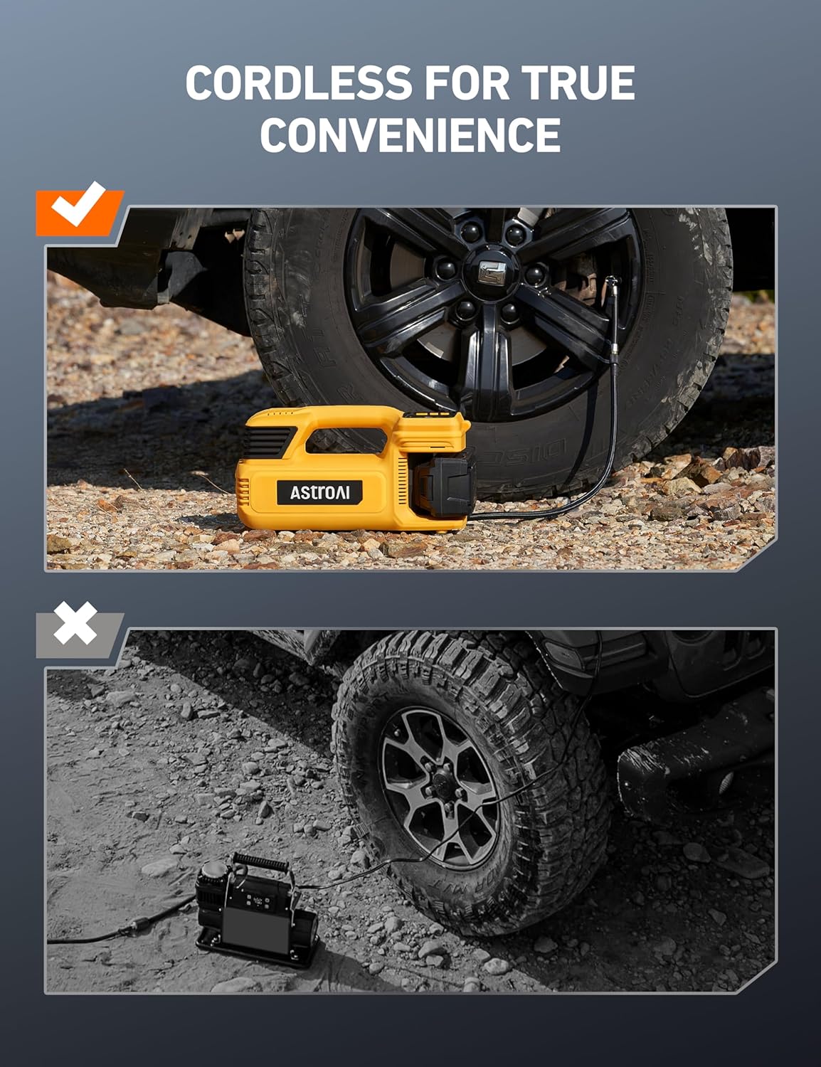 Cordless Tire Inflator Portabl - Car Portable Tire Inflator 评论和价格