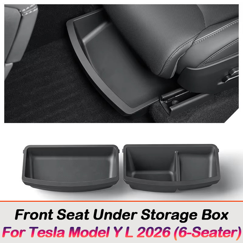 Under Seat Storage Box For Tes - Car Seat Organizer 评论和价格