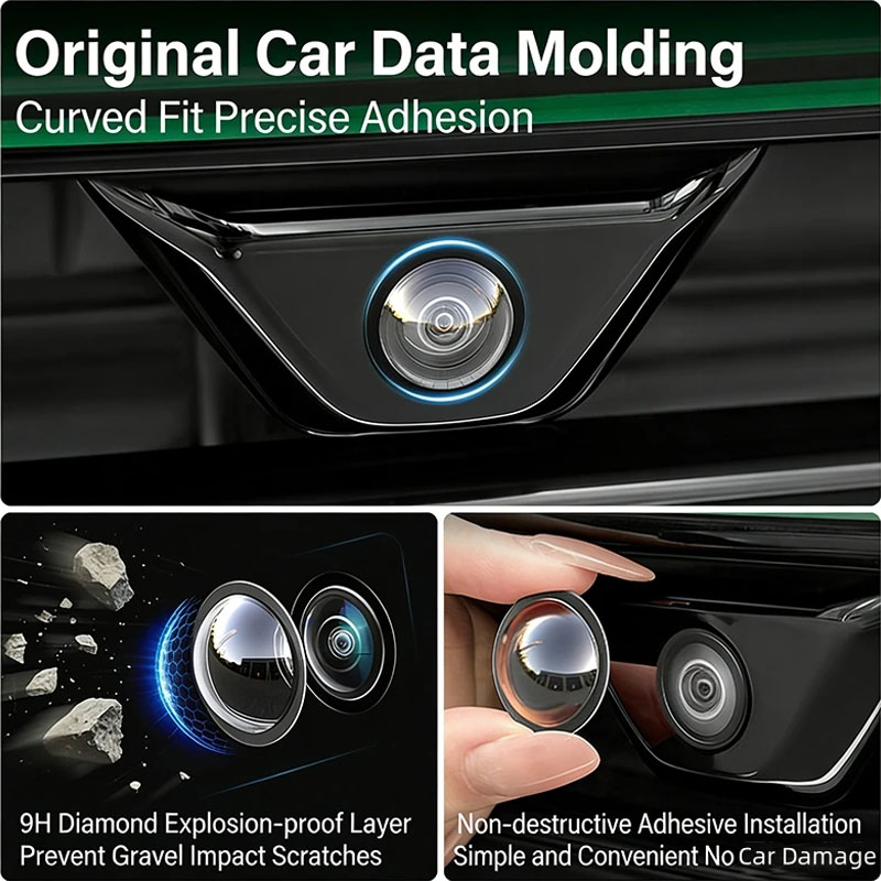 4pcs Car Camera Protective Cov - Bumper Guard Protector 评论和价格