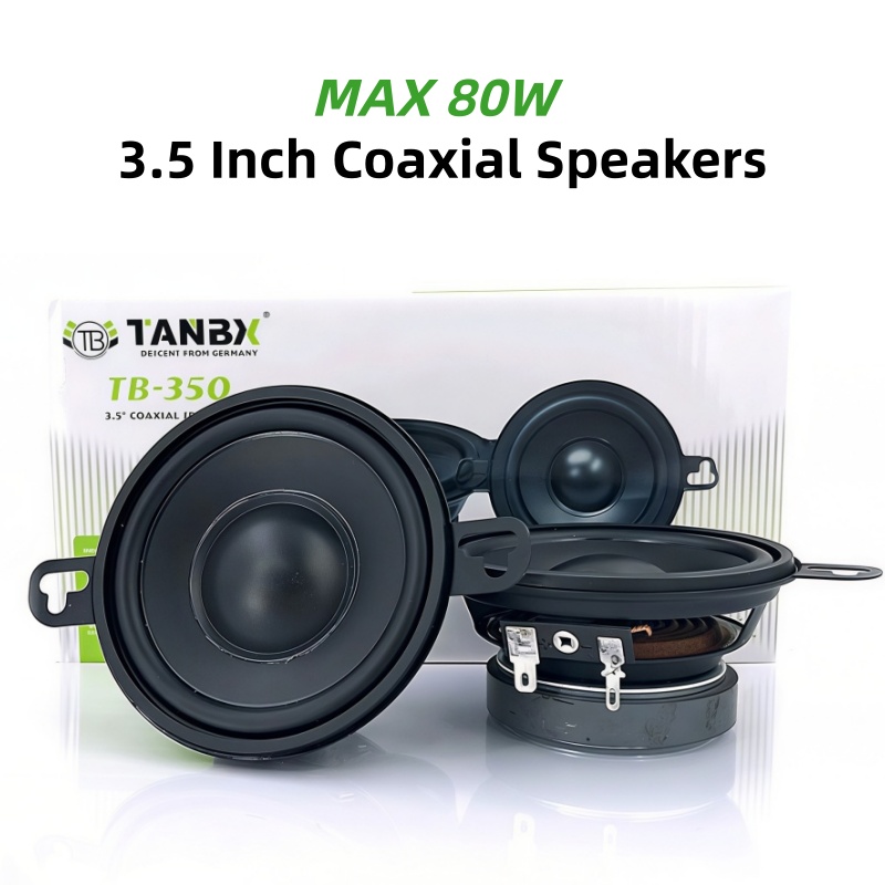 Car Speakers 1 Pair 3.5 Inch C - Car Accessories Sound System 评论和价格