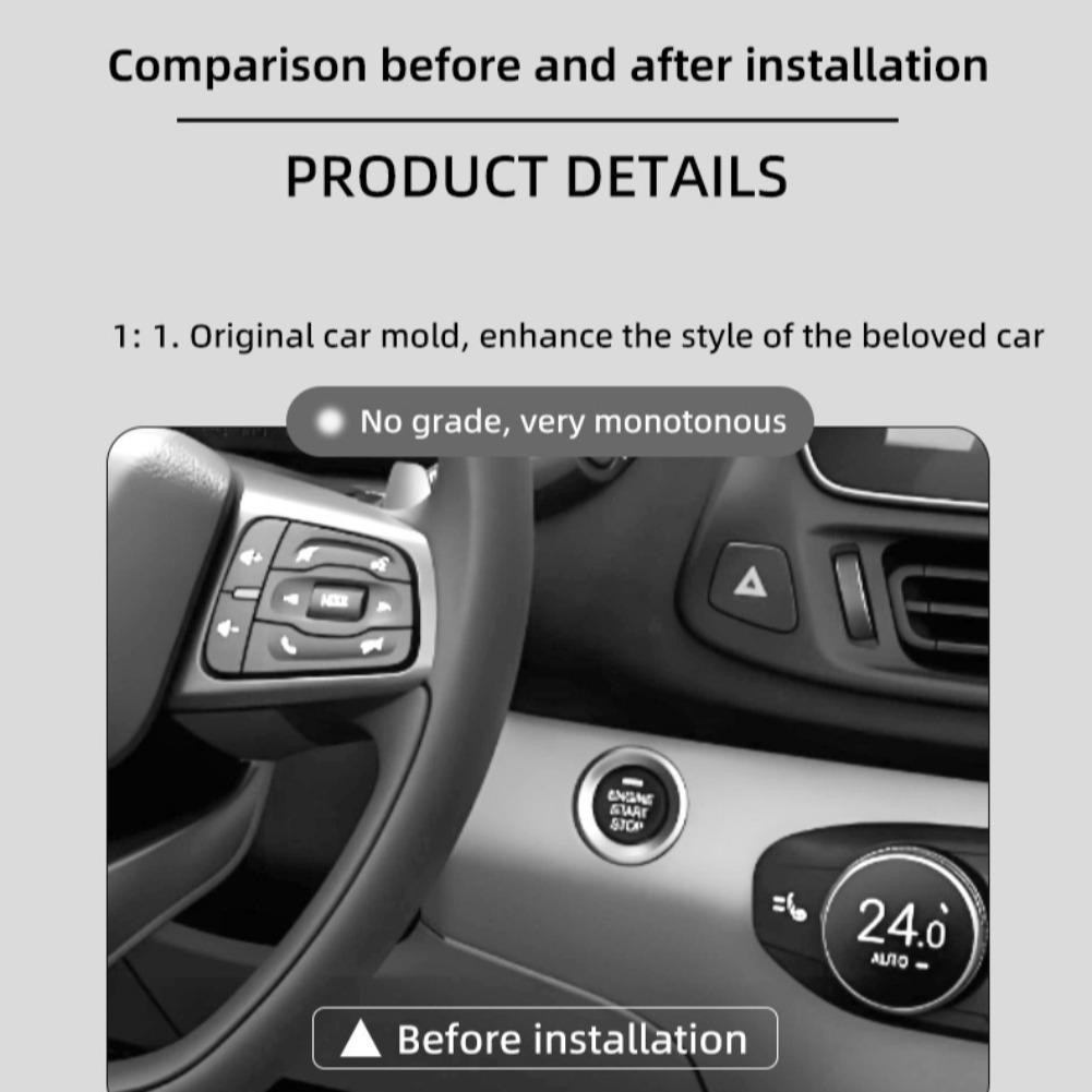 1PC Car One-Touch Start Button - Car Accessories Quirky 评论和价格